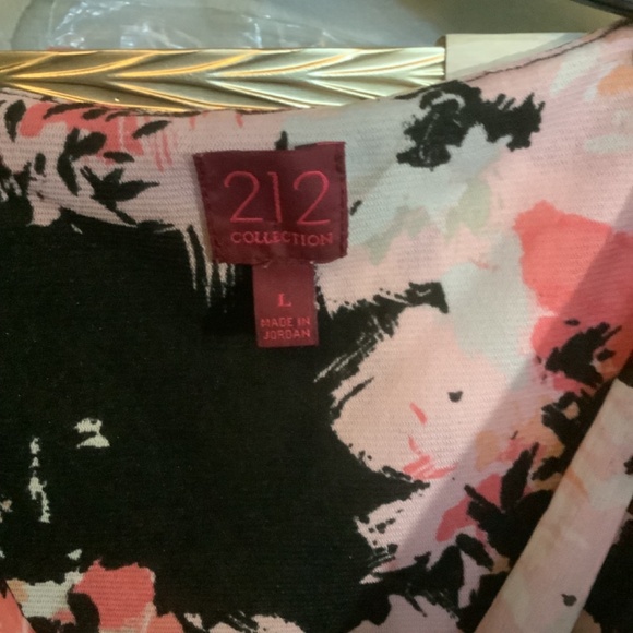 Cowl neck 212 Collection multi color lightweight top - Picture 2 of 3